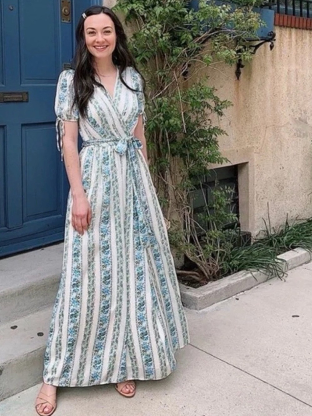 GAL MEETS GLAM Imogene Floral Maxi Dress